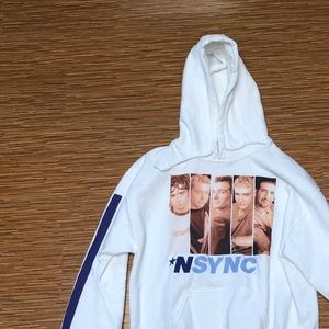 NSync white hoodie